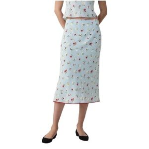 Gap x Dôen Skirt Blue Mediun